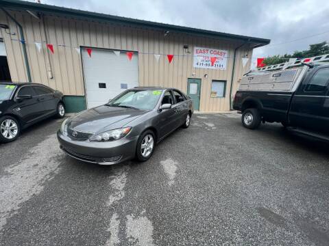 2005 Toyota Camry for sale at East Coast Motor Sports in West Warwick RI