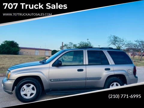 2003 Chevrolet TrailBlazer for sale at BRACKEN MOTORS in San Antonio TX