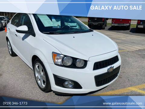 2013 Chevrolet Sonic for sale at Galaxy Auto Sale in Fuquay Varina NC