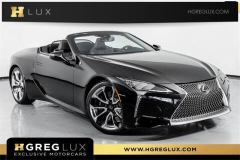 2023 Lexus LC 500 Convertible for sale at HGREG LUX EXCLUSIVE MOTORCARS in Pompano Beach FL