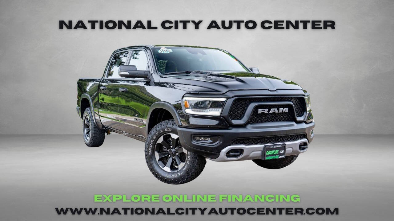 used 2022 Ram 1500 Rebel 4x4 4dr Crew Cab 5.6 ft. SB Pickup