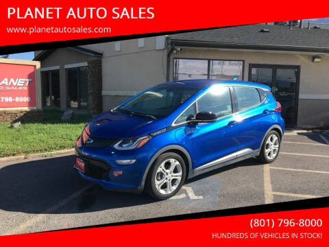 2018 Chevrolet Bolt EV for sale at PLANET AUTO SALES in Lindon UT