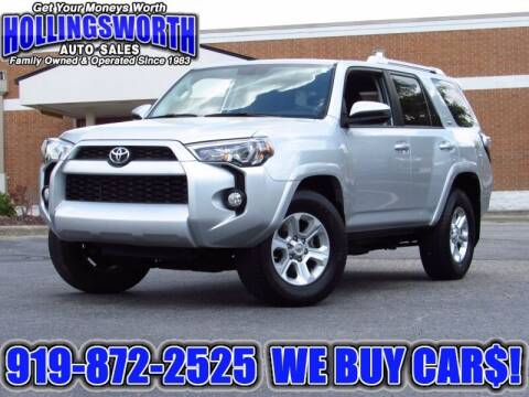 2014 Toyota 4Runner for sale at Hollingsworth Auto Sales in Raleigh NC