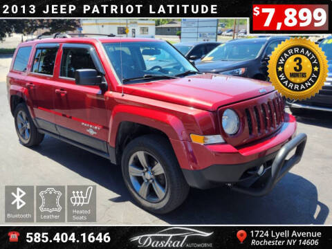 2013 Jeep Patriot for sale at Daskal Auto LLC in Rochester NY