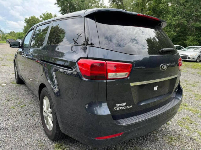 2017 Kia Sedona for sale at 63 Auto Inc in Spotsylvania, VA