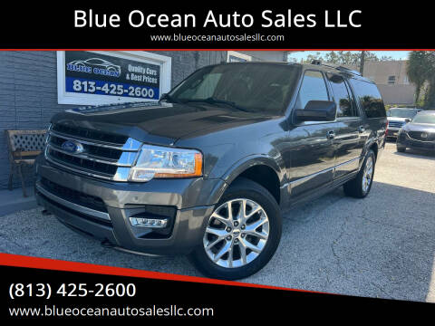 2016 Ford Expedition EL for sale at Blue Ocean Auto Sales LLC in Tampa FL