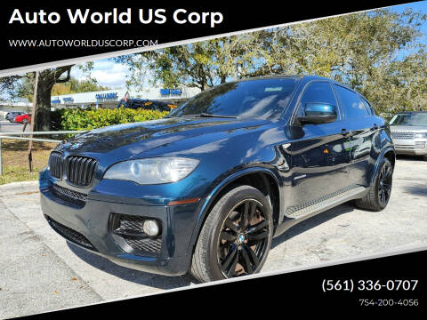 2013 BMW X6 for sale at Auto World US Corp in Plantation FL