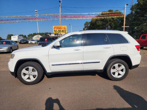 2013 Jeep Grand Cherokee for sale at Affordable 4 All Auto Sales in Elk River MN