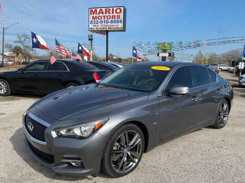 2015 Infiniti Q50 for sale at Mario Motors in South Houston TX