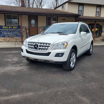 2011 Mercedes-Benz M-Class for sale at BIG #1 INC in Brownstown MI