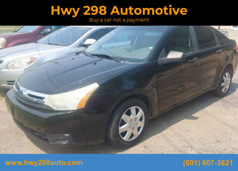 2008 Ford Focus for sale at Hwy 298 Automotive in Benton AR