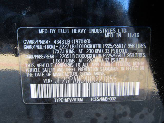 2017 Subaru Crosstrek 2.0i Limited