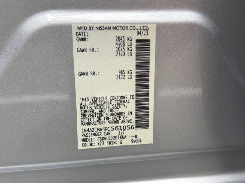 2023 Nissan LEAF S