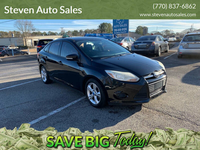 2013 Ford Focus for sale at Steven Auto Sales in Marietta GA