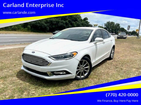 2017 Ford Fusion SE