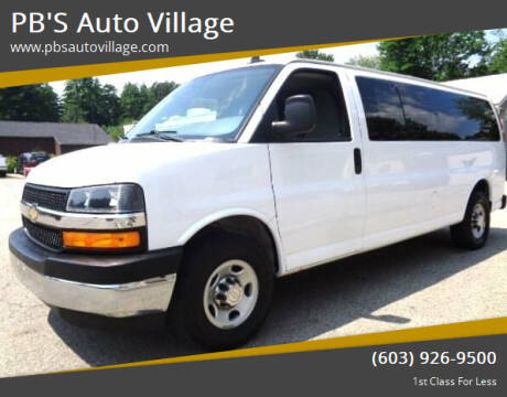2018 Chevrolet Express for sale at PB'S Auto Village in Hampton Falls NH