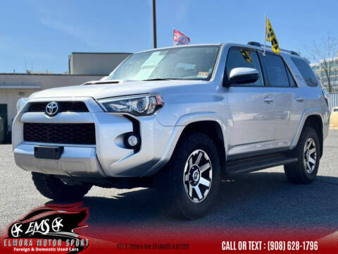 2017 Toyota 4Runner for sale at Elmora Motor Sport in Elizabeth NJ