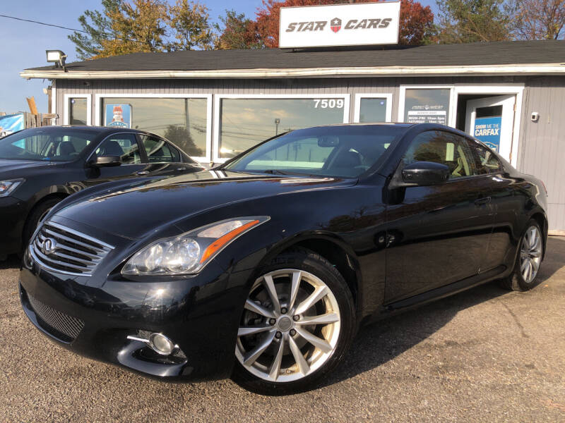 2013 Infiniti G37 Coupe for sale at Star Cars LLC in Glen Burnie MD