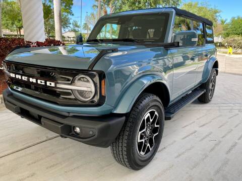 2022 Ford Bronco for sale at DENMARK AUTO BROKERS in Riviera Beach FL