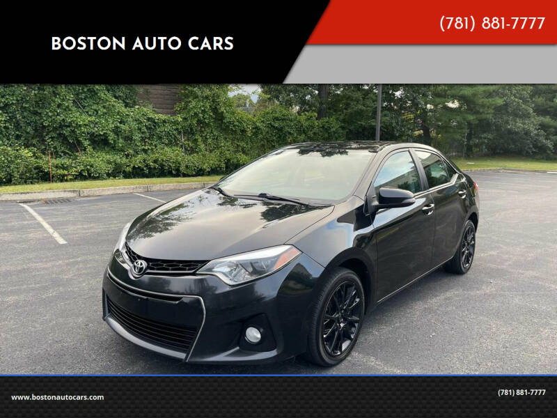 2016 Toyota Corolla for sale at Boston Auto Cars in Dedham MA
