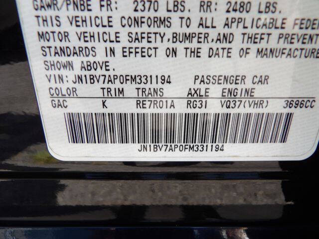 2015 Infiniti Q50 Premium