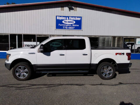 2019 Ford F-150 for sale at Ripley & Fletcher Pre-Owned Sales & Service in Farmington ME
