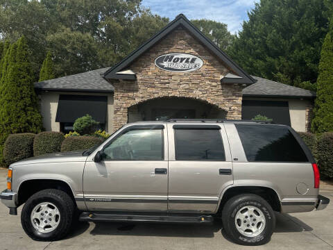 1999 Chevrolet Tahoe for sale at Hoyle Auto Sales in Taylorsville NC