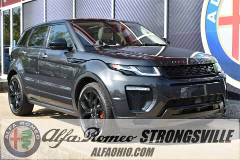 2018 Land Rover Range Rover Evoque for sale at Alfa Romeo & Fiat of Strongsville in Strongsville OH