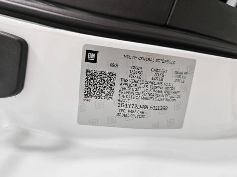 2020 Chevrolet Corvette Stingray