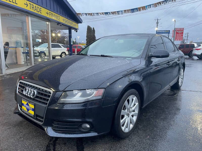 2012 Audi A4 for sale at Affordable Auto Rental & Sales in Spokane Valley WA