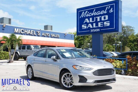 2020 Ford Fusion for sale at Michael's Auto Sales Corp in Hollywood FL