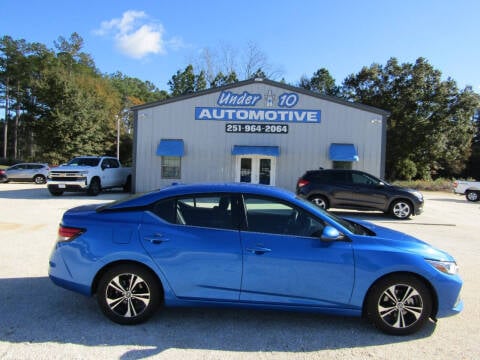 2022 Nissan Sentra for sale at Under 10 Automotive in Robertsdale AL