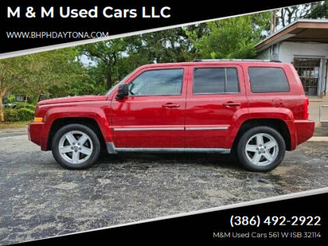 2010 Jeep Patriot for sale at M & M Used Cars LLC in Daytona Beach FL