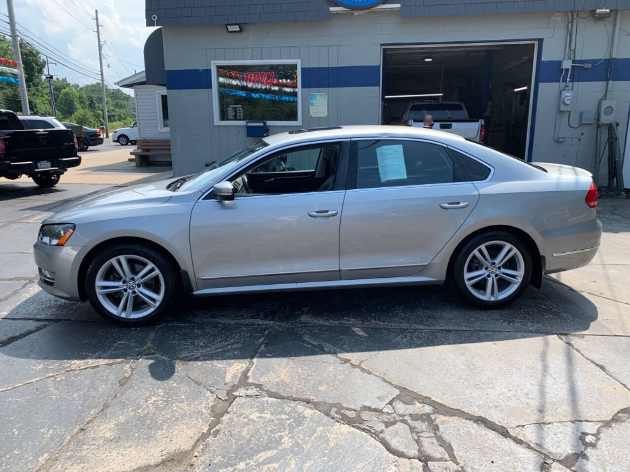 2014 Volkswagen Passat for sale at Chuckie Bizzarro's Fleetwing Auto in Erie, PA