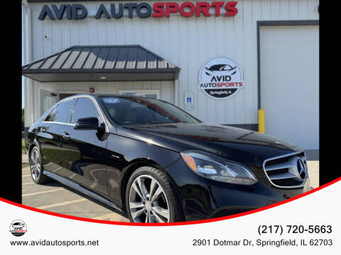 2016 Mercedes-Benz E-Class for sale at AVID AUTOSPORTS in Springfield IL