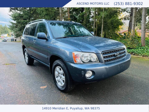 2002 Toyota Highlander Limited