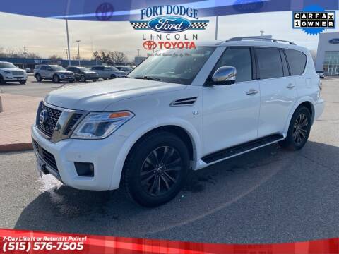2019 Nissan Armada for sale at Fort Dodge Ford Lincoln Toyota in Fort Dodge IA
