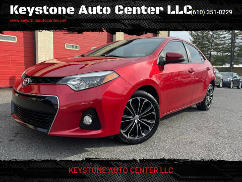 2016 Toyota Corolla for sale at Keystone Auto Center LLC in Allentown PA