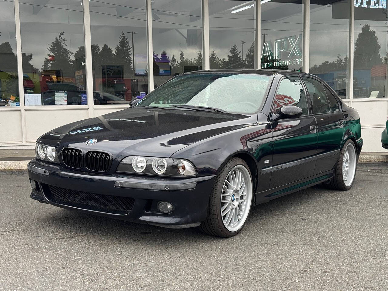 Blue 2003 BMW M5 Base 4dr Sedan 1