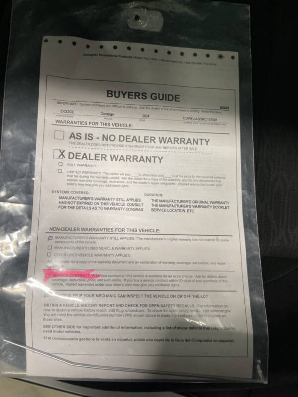 2024 Dodge Durango SXT