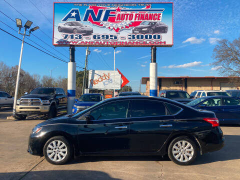 2017 Nissan Sentra for sale at ANF AUTO FINANCE in Houston TX