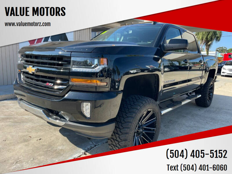 2016 Chevrolet Silverado 1500 for sale at VALUE MOTORS in Kenner LA