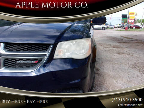 2012 Dodge Grand Caravan for sale at APPLE MOTOR CO. in Houston TX