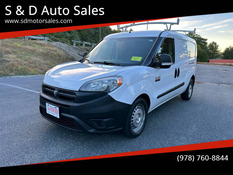 2016 RAM ProMaster City for sale at S & D Auto Sales in Maynard MA