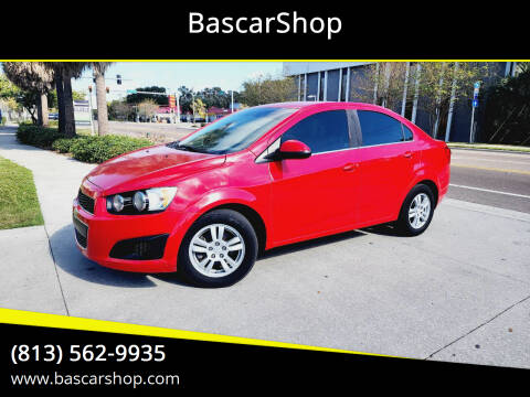2014 Chevrolet Sonic for sale at BascarShop in Tampa FL