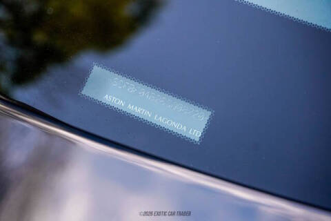 2008 Aston Martin V8 Vantage Roadster
