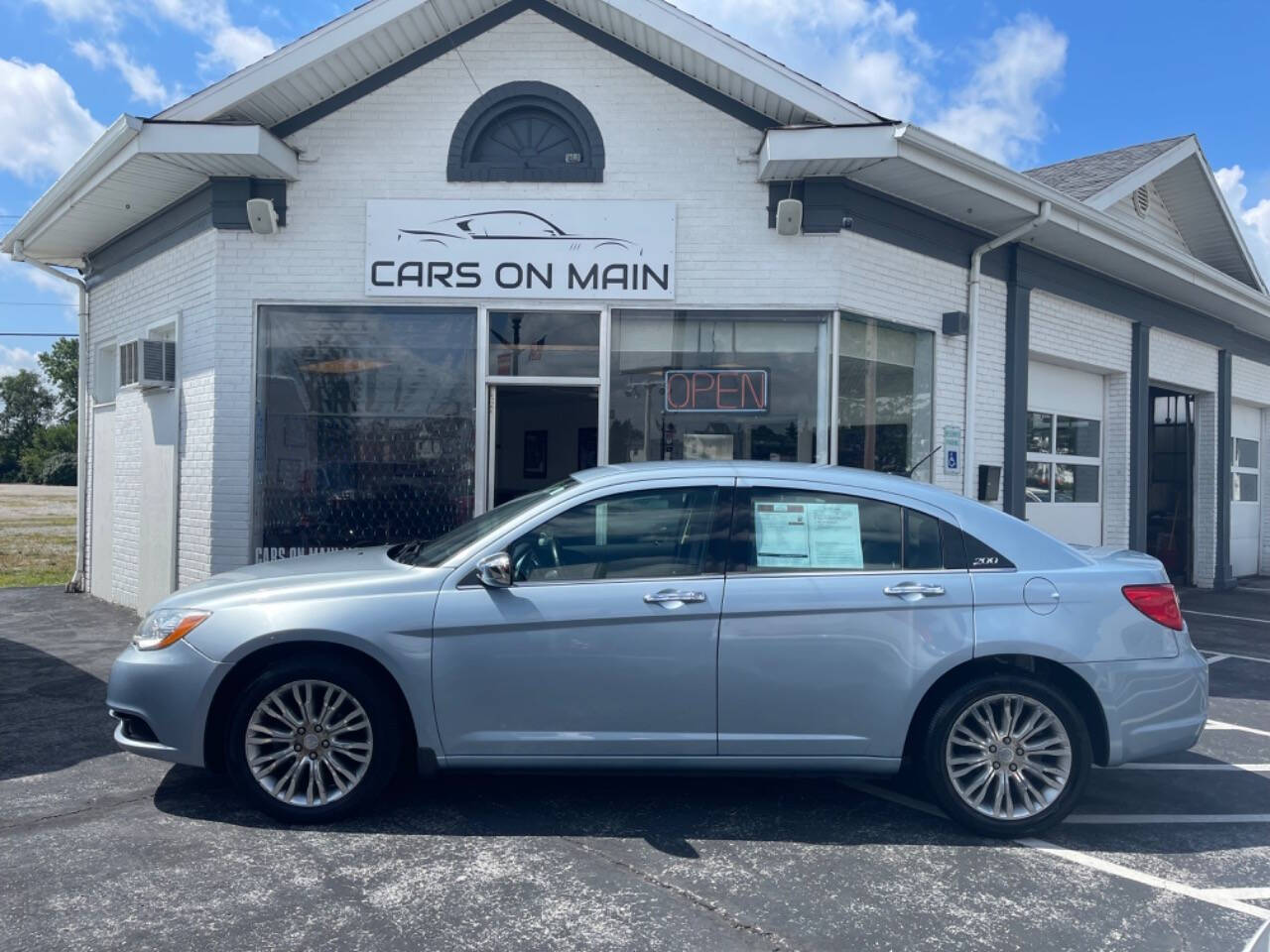 2012 Chrysler 200 for sale at Cars On Main in Findlay, OH