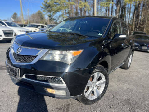 2012 Acura MDX for sale at Atlanta Unique Auto Sales in Norcross GA