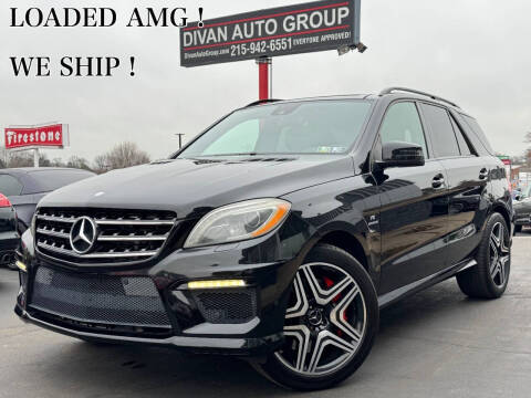 2013 Mercedes-Benz M-Class for sale at Divan Auto Group in Feasterville Trevose PA