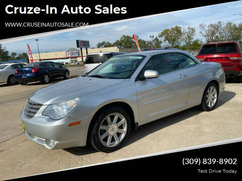 2008 Chrysler Sebring for sale at Cruze-In Auto Sales in East Peoria IL